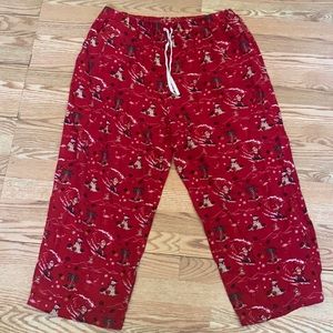 Plus size Christmas Pajama Bottoms